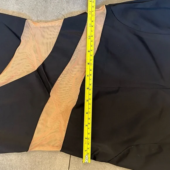 Norma Kamali Snake Mesh Fishtail Jumpsuit - Picture 9 of 13